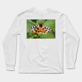 Garden Tiger Moth Photo Long Sleeve T-Shirt